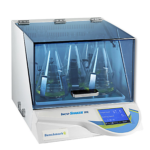 Incubadora con agitación con plataforma de goma antideslizante, 230V de 10 L Benchmark H2010-E