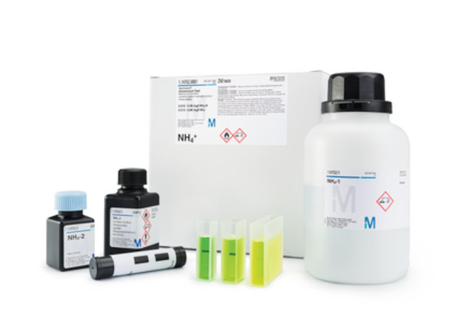 Prueba de arsénico x 30 pruebas, Método: fotométrico 0.001 - 0.100 mg/L como Spectroquant Supelco 1017470001