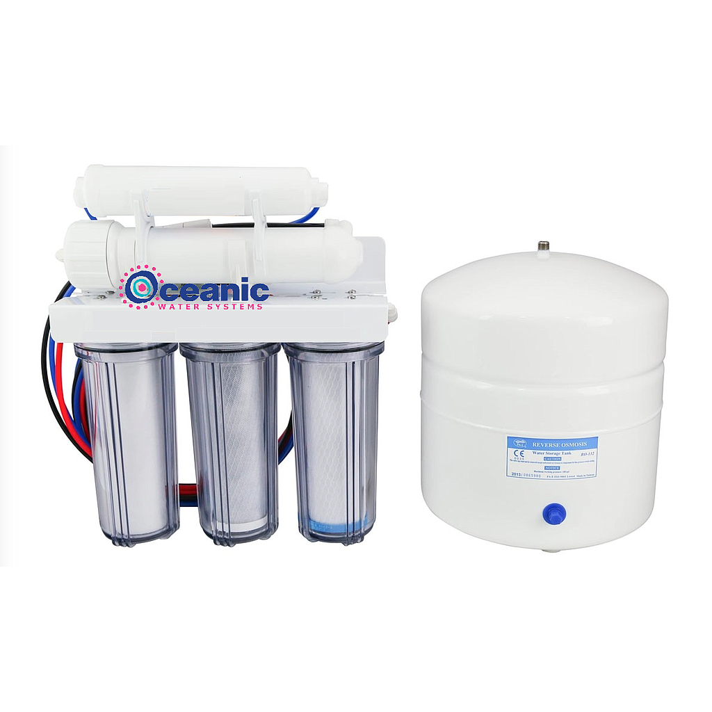 Sistema de filtro de agua de ósmosis inversa RO de 5 etapas: sistema completo