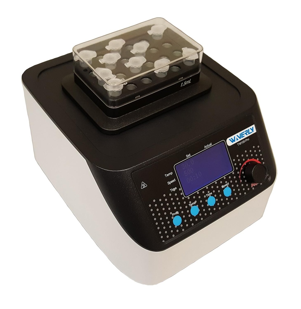Mezclador térmico digital LCD con calentamiento, enfriamiento y mezcla Waverly Scientific TM13