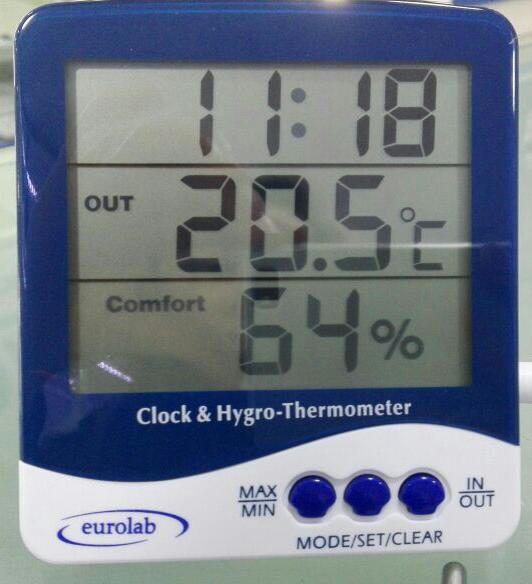 Termohigrómetro BOECO SH-110 con calibración