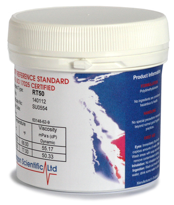 Estándar de viscosidad rotativa de silicona de 5 mPas  Paragon Scientific™ / VISRT5600
