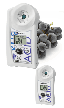 REFRACTOMETRO DE BOLSILLO KIT MAESTRO (UVA Y VINO) ATAGO PAL-BX / ACID2
