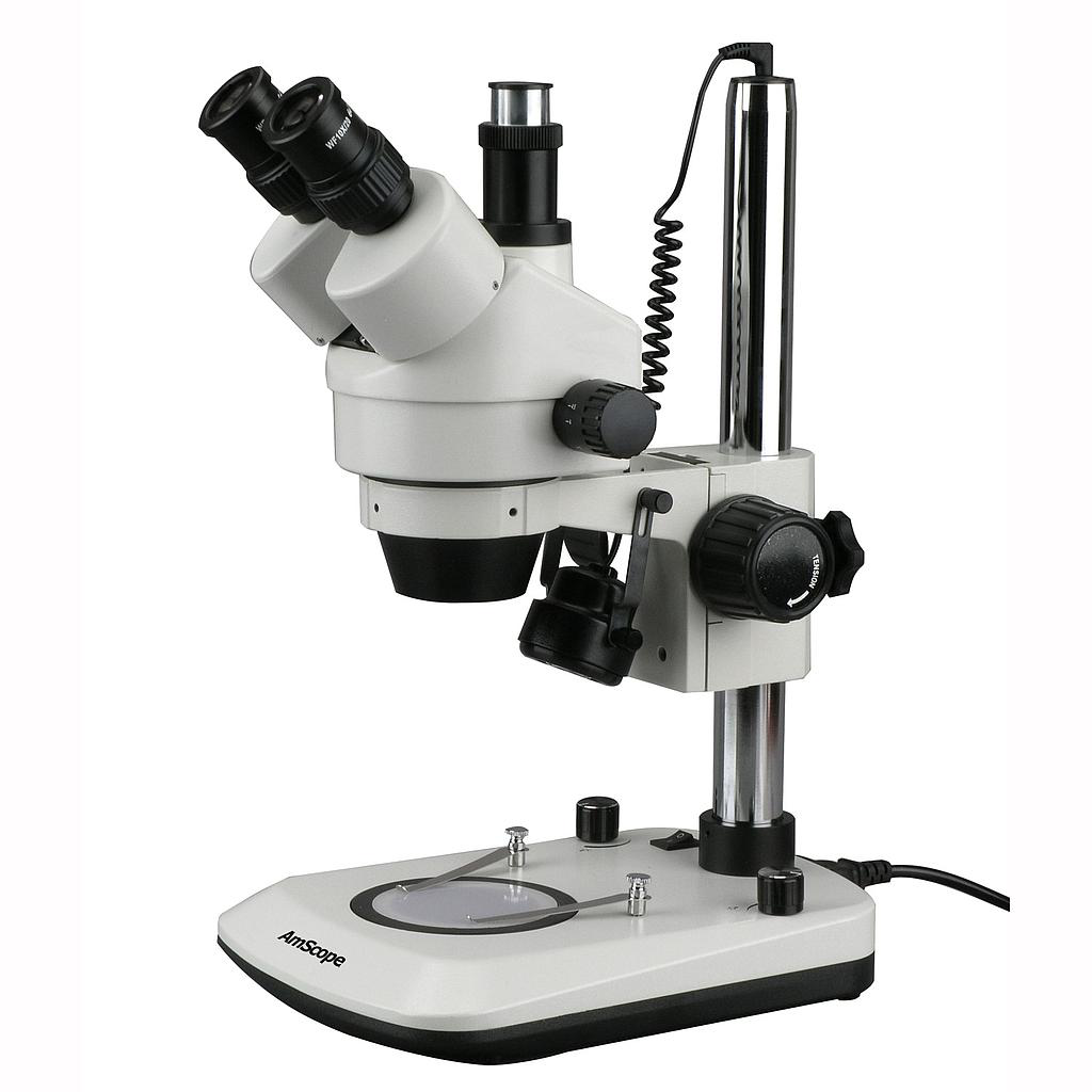 Estereoscopio Trinocular LED 6W / AMSCOPE / SM-2T-6WB-V331