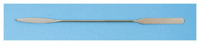 Microespátula de acero inoxidable microcónica de doble punta (paquete de 12)