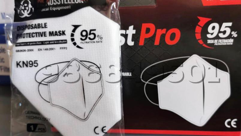 Mascarilla KN95 caja x 15 unidades
