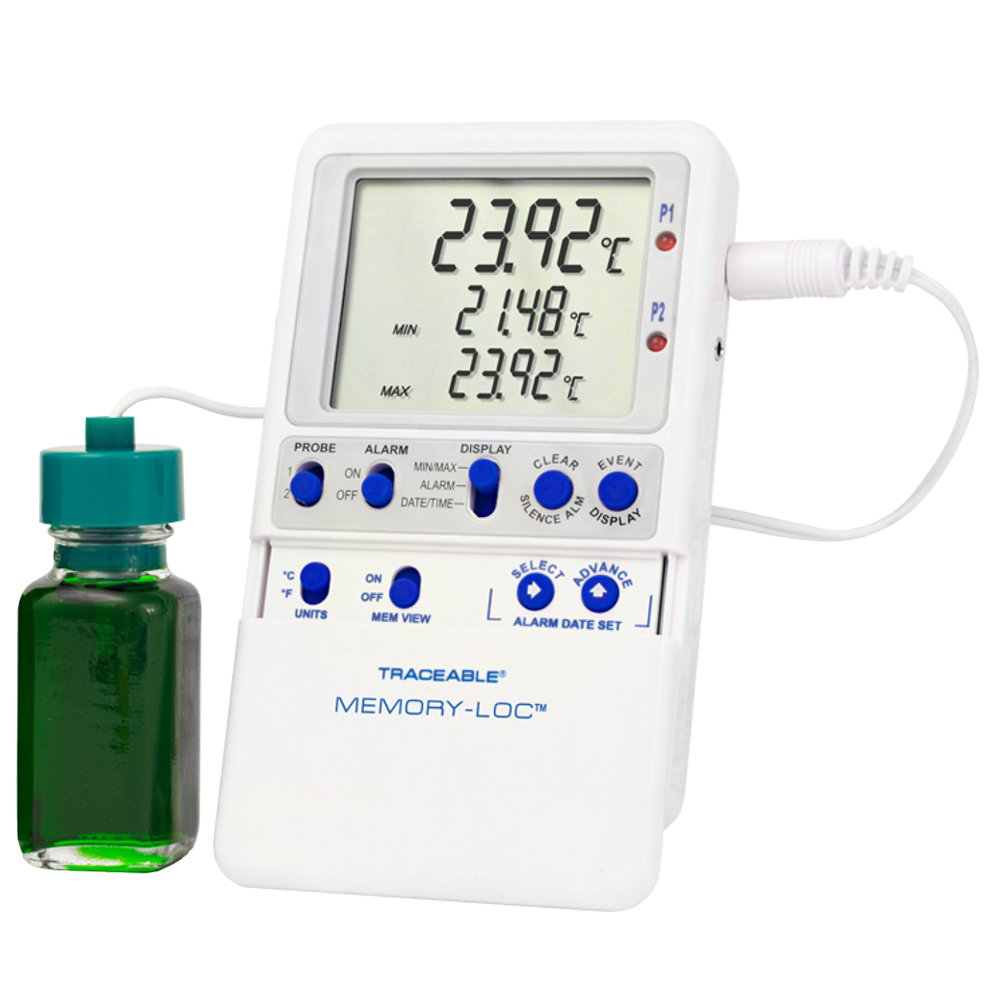Termómetro y data logger para refrigeradora con certificado NIST VeriCor TM-6440