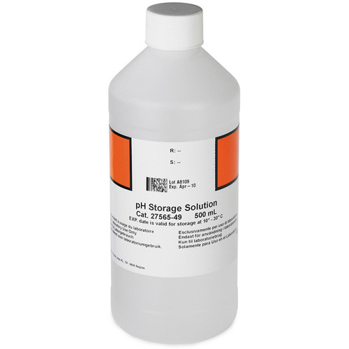 Solución de Almacenamiento de Electrodo de pH, 500 mL, Marca Hach código 2756549
