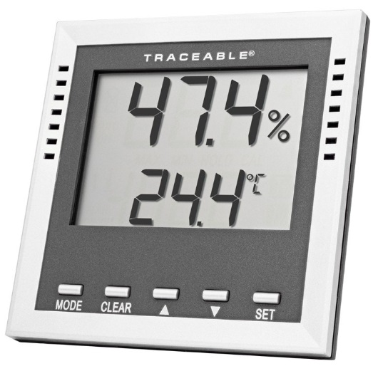 Alarma Termométrica Rastreable de Humedad, Punto de Rocío, Bulbo Húmedo/Traceable 4410CC