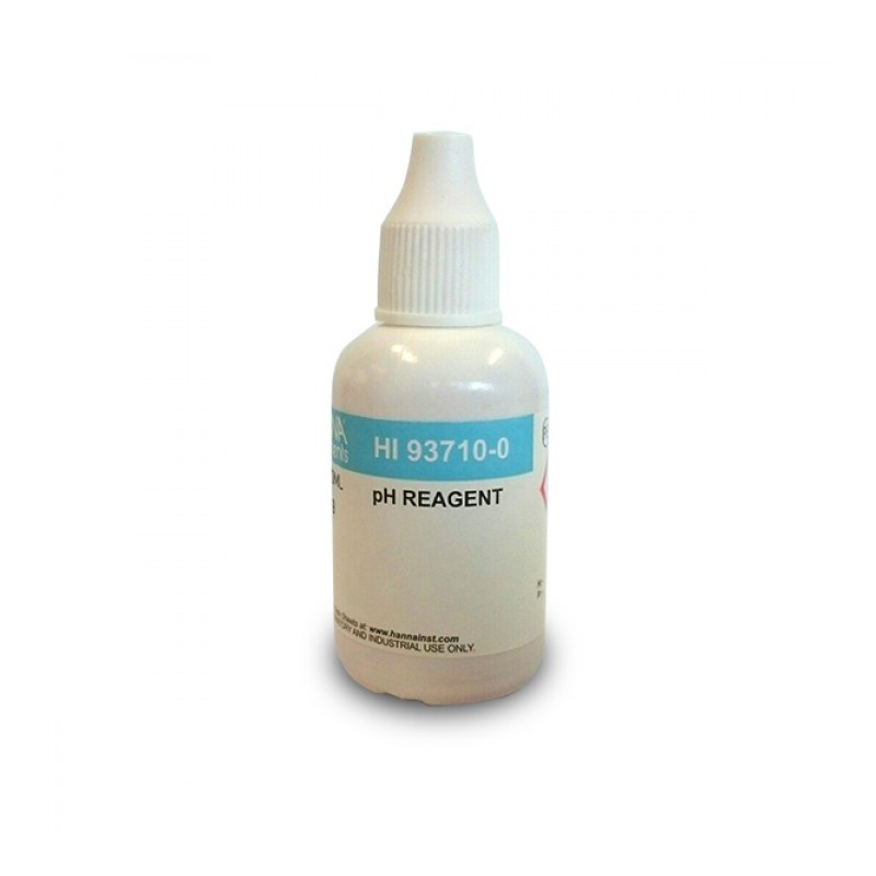 Reactivos de fotómetro de pH (100 pruebas) marca Hanna codigoHI93710-01