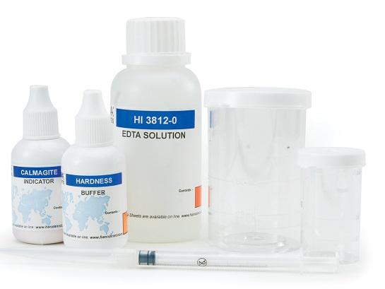 Kit de prueba química de dureza total  Hanna Instruments HI3812