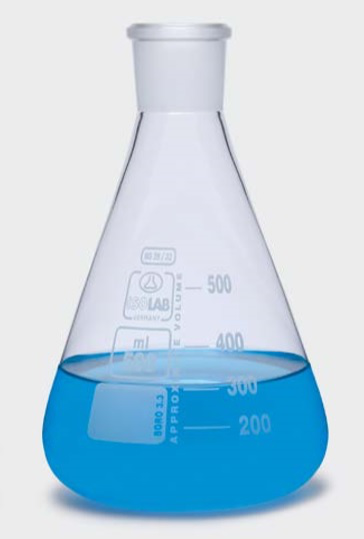 MATRAZ ESMERILADO CON TAPA N/S 29/32 X 50 ML - ISOLAB ALEMAN