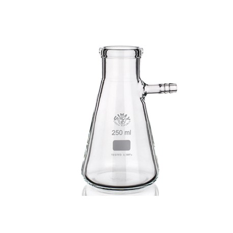 MATRAZ KITAZATO DE VIDRIO PARA VACIO BORO 3,3 X 1000 ML - ISOLAB ALEMAN - 040.01.901