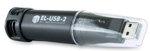 Registrador de Datos de Temperatura y Humedad con USB/ Lascar EL-USB-2