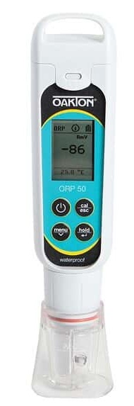MEDIDOR DE PH IMPERMEABLE DE BOLSILLO A PRUEBA DE AGUA, MARCA OAKTON MODELO PHTESTR® 50, SERIE PREMIUM 50