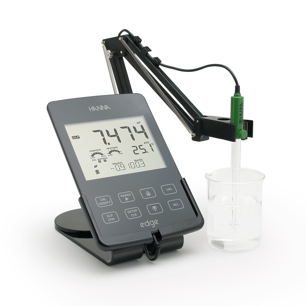 Medidor de pH multiparamétrico edge Hanna Instruments HI2020