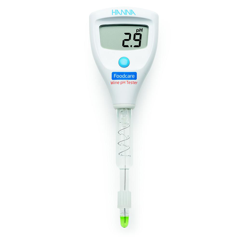 Medidor de pH para alto contenido de solidos, marca Hanna modelo HI981033