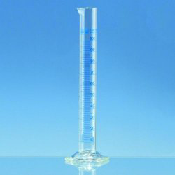 PROBETA DE VIDRIO GRADUADA CLASE "A" X 250 ML - ISOLAB ALEMAN - 015.01.250