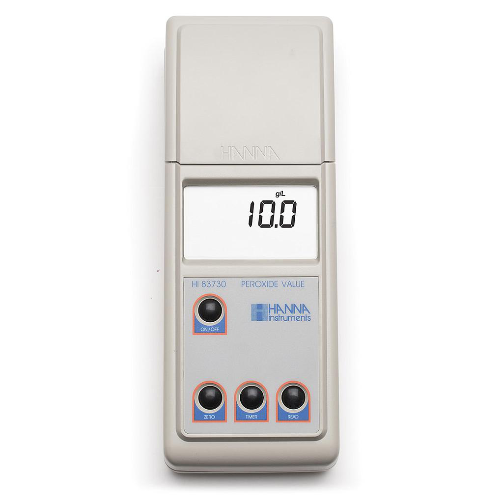 Fotómetro portátil para la determinación del índice de peróxido en aceites Hanna Instruments HI83730