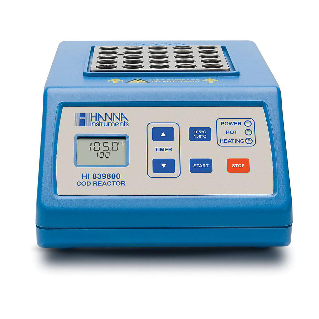 Calentador de tubo de ensayo DQO Hanna Instruments HI839800-01