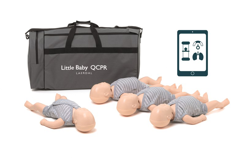 Pack de 04 Maniquies de RCP Bebe Little Anne QCPR/Laerdal 134-01050