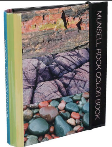 Libro de color para rocas geológicas Munsell M50315B