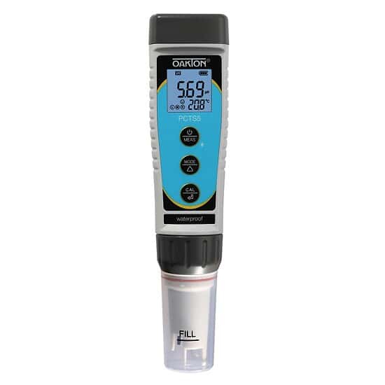 Medidor multiparamétrico de bolsillo PCTSTestr 30 resistente al agua Oakton 35634-34