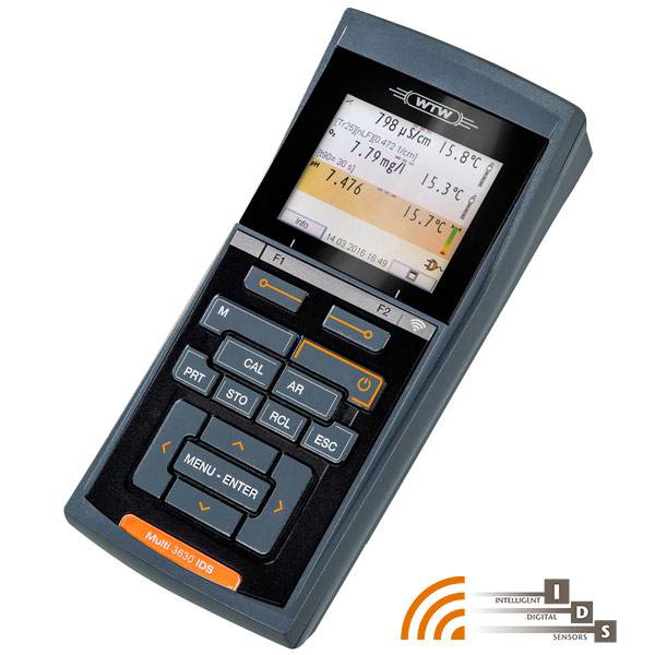 Multiparámetroportátil (pH, ORP, OD, conductividad, turbidez)  Multi 3630 IDS WTW, 2FD570 - SOLO MEDIDOR