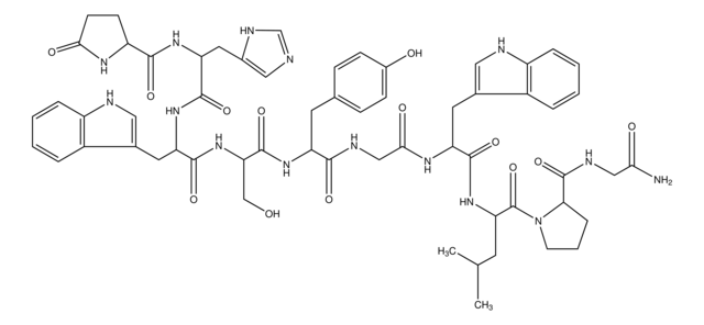 Hormona luteinizante que libera la hormona salmonera ≥97% (HPLC) de 1 mg Sigma Aldrich L4897-1MG