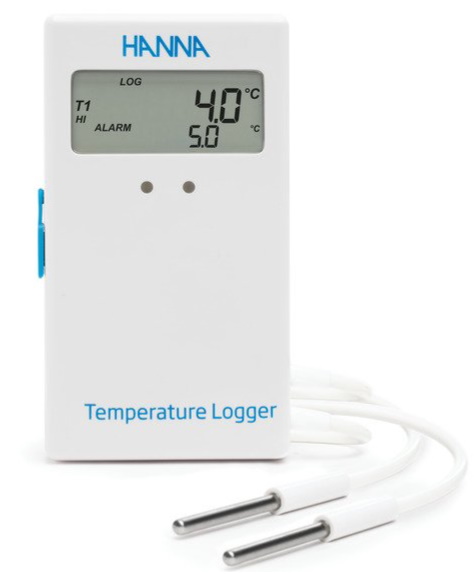 Registrador de temperatura con 2 canales externos Hanna HI 148-4