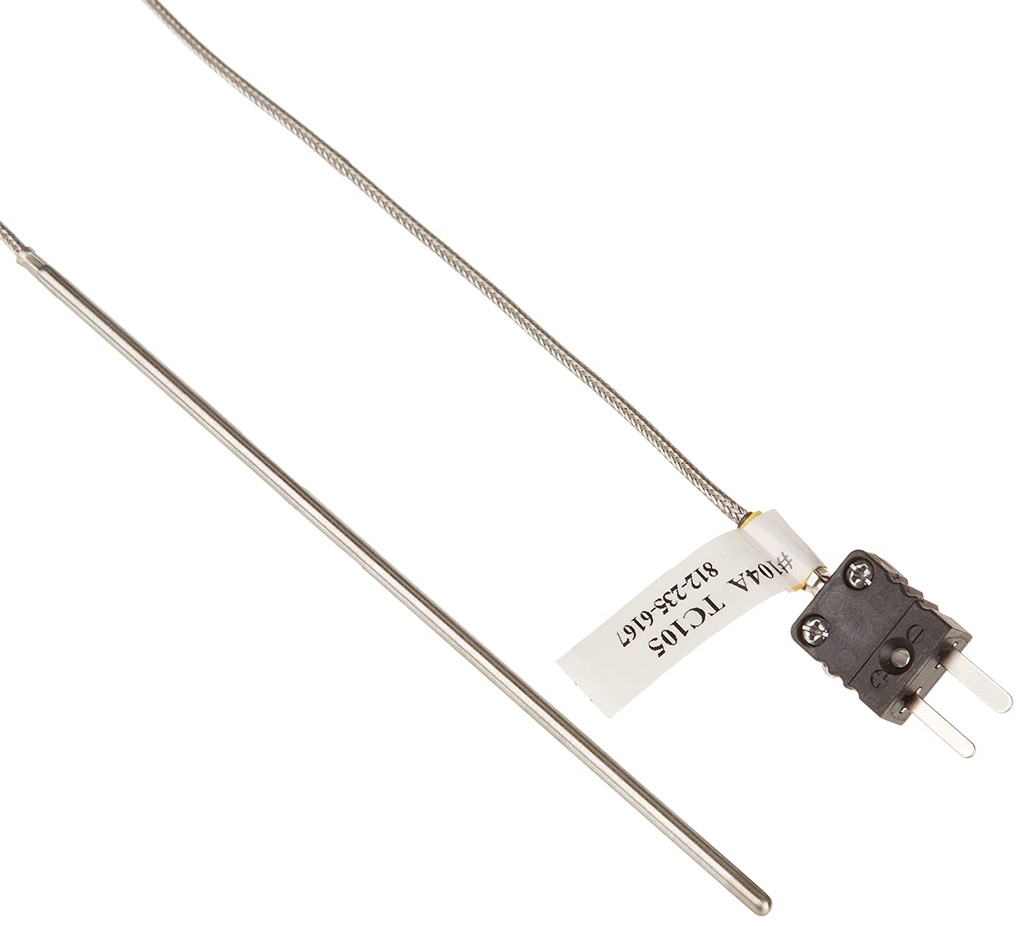 Termocupla de 1 a 370°C de acero inoxcidable / Glas-Col / 104A TC105