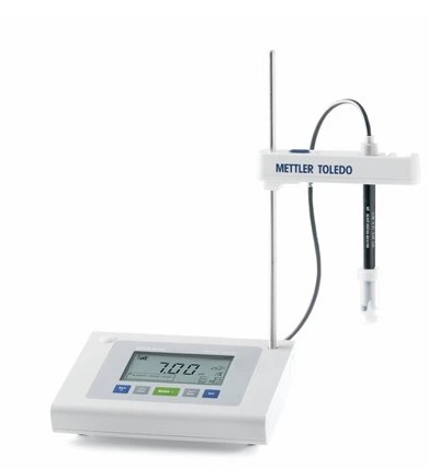 Kit estándar de pH/mV de sobremesa Mettler Toledo F20 con sensor LE438