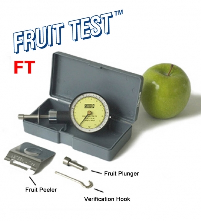 Penetrómetro de frutas blandas, Wagner, Fruit Tester FT20, capacidad 20 libras x 0,25 libras