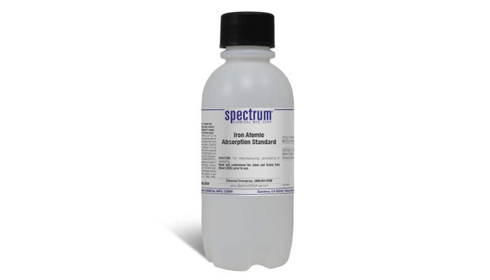 Solución estándar de Cobre x 500 ml para absorción atómica Spectrum AA165-500MLPL