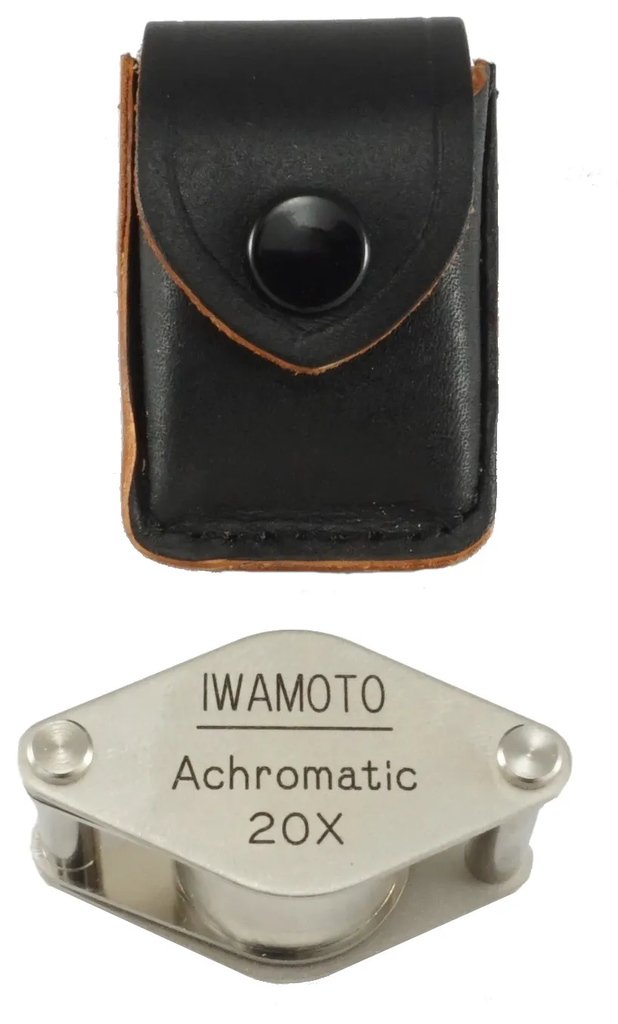Lupa de mano de 20x para geólogo Iwamoto IW-20