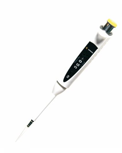 Micropipeta mecánica de un solo canal 500 a 5000 μL (0.5 a 5 ml) Sartorius Biohit Proline Plus 728080