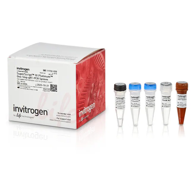 Invitrogen™ Kit de qRT-PCR de un solo paso SuperScript™ III Platinum Invitrogen 11732088