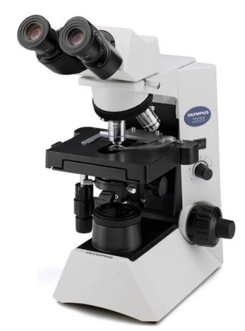 Microscopio binocular con objetivos 4x, 10x, 40x, 100x - Reacondicionado Olympus CX31