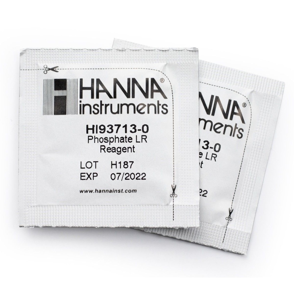 Reactivos de fosfato HR (100 pruebas) marca Hanna codigo HI93717-01 (copiar)