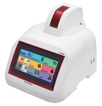 Espectrofotómetro para microvolúmenes “NABI”