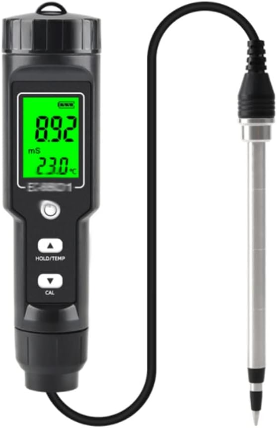 Medidor portátil Digital EC/Temperatura Medidor de suelo  JFGJL