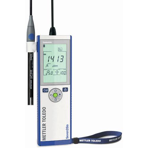 Medidor de conductividad portátil Seven2Go S3-Field kit con sensor InLab 738-ISM Mettler Toledo S3 30207956