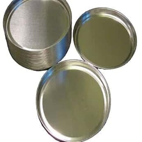 Bandejas de aluminio desechables para muestras, 90 mm, 80 uds. para la serie MA Sartorius 6965542