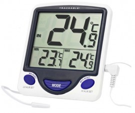 Termómetro para refrigerador/congelador, de -58 a 158 °F Traceable 4148