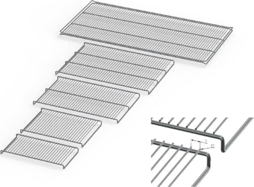 Rejillas de acero inoxidable electropulidas