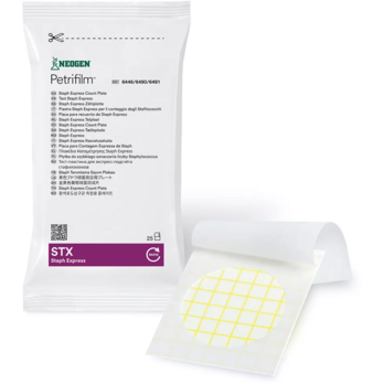 Placa rápida recuento STAPHYLOCOCCUS AUREUS PETRIFILM 6490