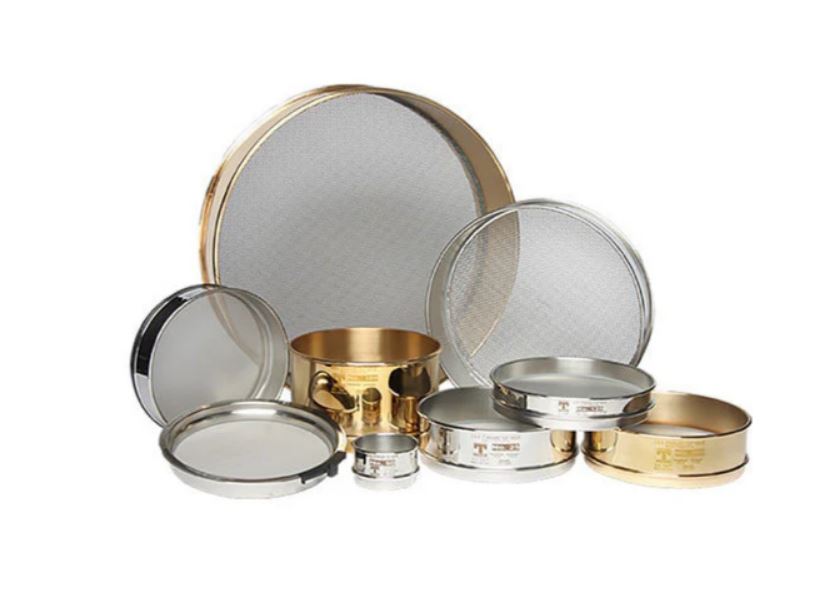 Tamiz de ensayo de 3 pulgadas, altura completa, acero inoxidable, malla No. 635 (20 µm) W.S. Tyler