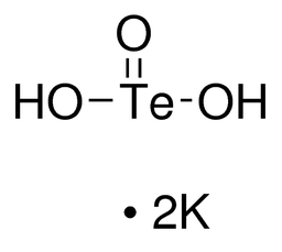 Telurito de potasio ≥95.0% (calc. Sobre sustancia seca, RT) de 10 g Sigma Aldrich 60539-10G