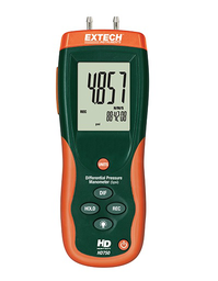 Manómetro de presión diferencial Extech HD750-NIST (5 psi) con NIST