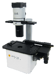 Microscopio invertido automatizado led de fluorescencia azul, verde, roja, campo claro y contraste de fase opcional Marca Etaluma Modelo LS720